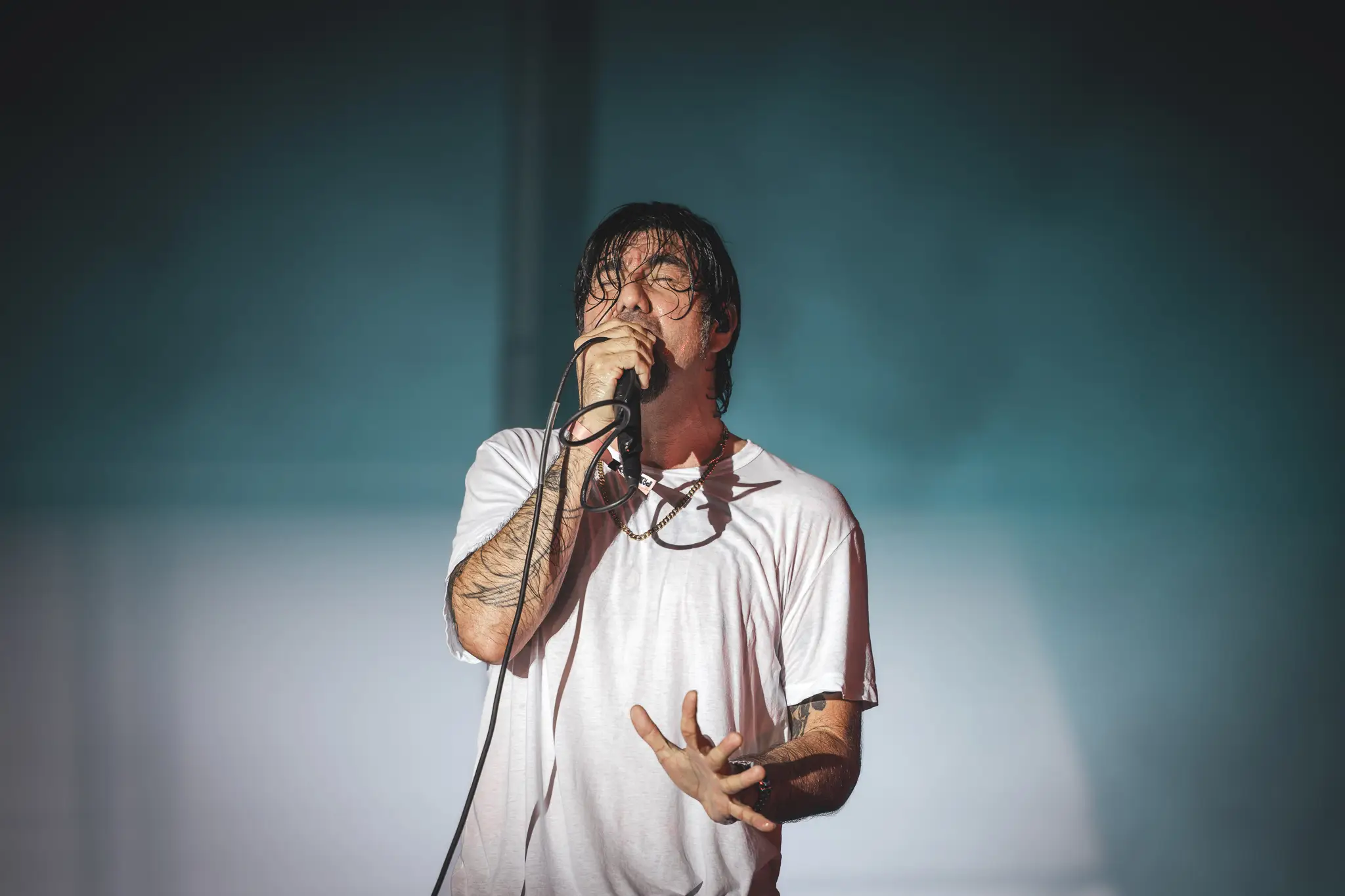 Chino Moreno and the band will be back in the UK next year (Photo by Paulo Pinho/Redferns)