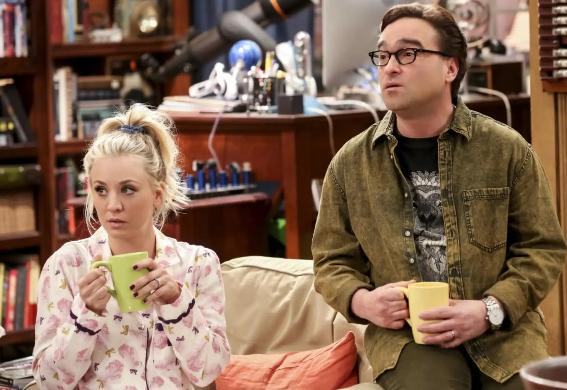 Penny and Leonard dated for years after their real life actors broke up (CBS)