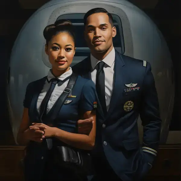 Which airline do you think these two would work for?