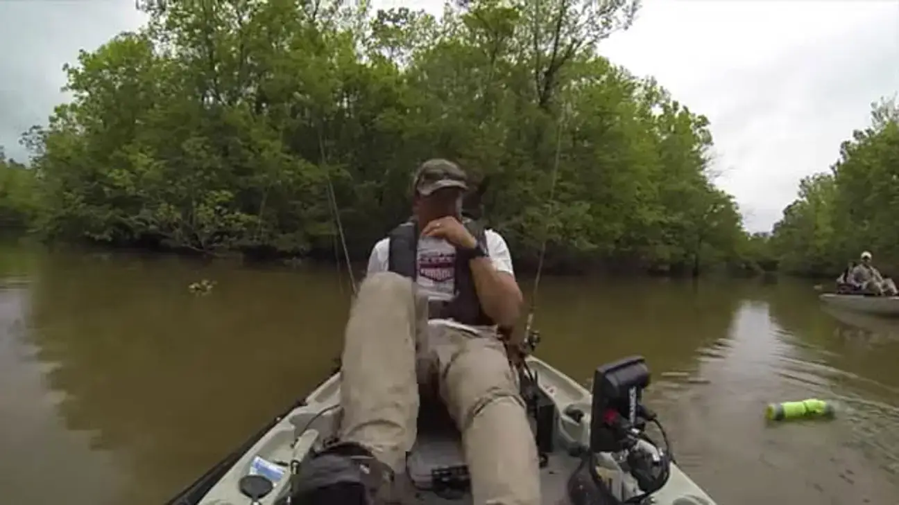 At this stage, he doesn't know what's coming.