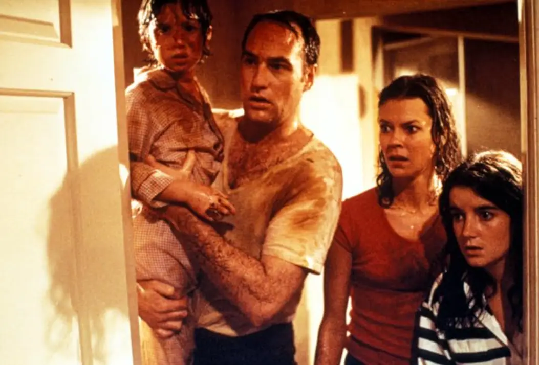 Dominique Dunne (right) in horror movie Poltergeist. (Warner Bros)