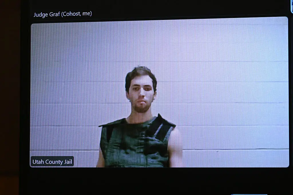 Tyler Robinson will have his first in-person hearings in January (Scott G Winterton - Pool/Getty Images)