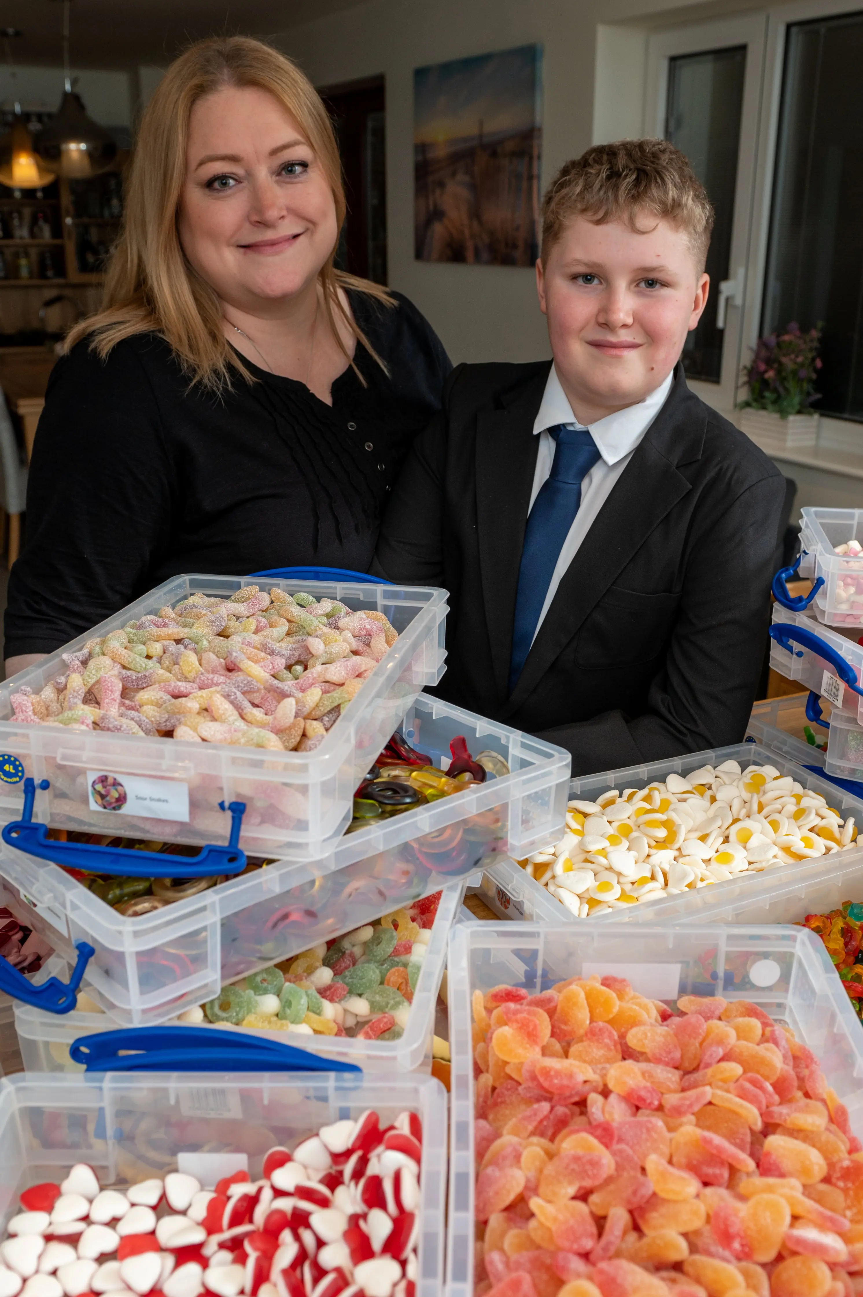 The mother and son duo say they make a great team.