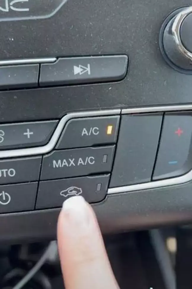 TikToker @megansbubble has gone viral for stunning motorists with her video: "Car tips and tricks. I bet you didn't know what this car button is actually used for."