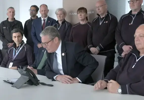 PM Sir Keir Starmer was delighted with the outcome (BBC)