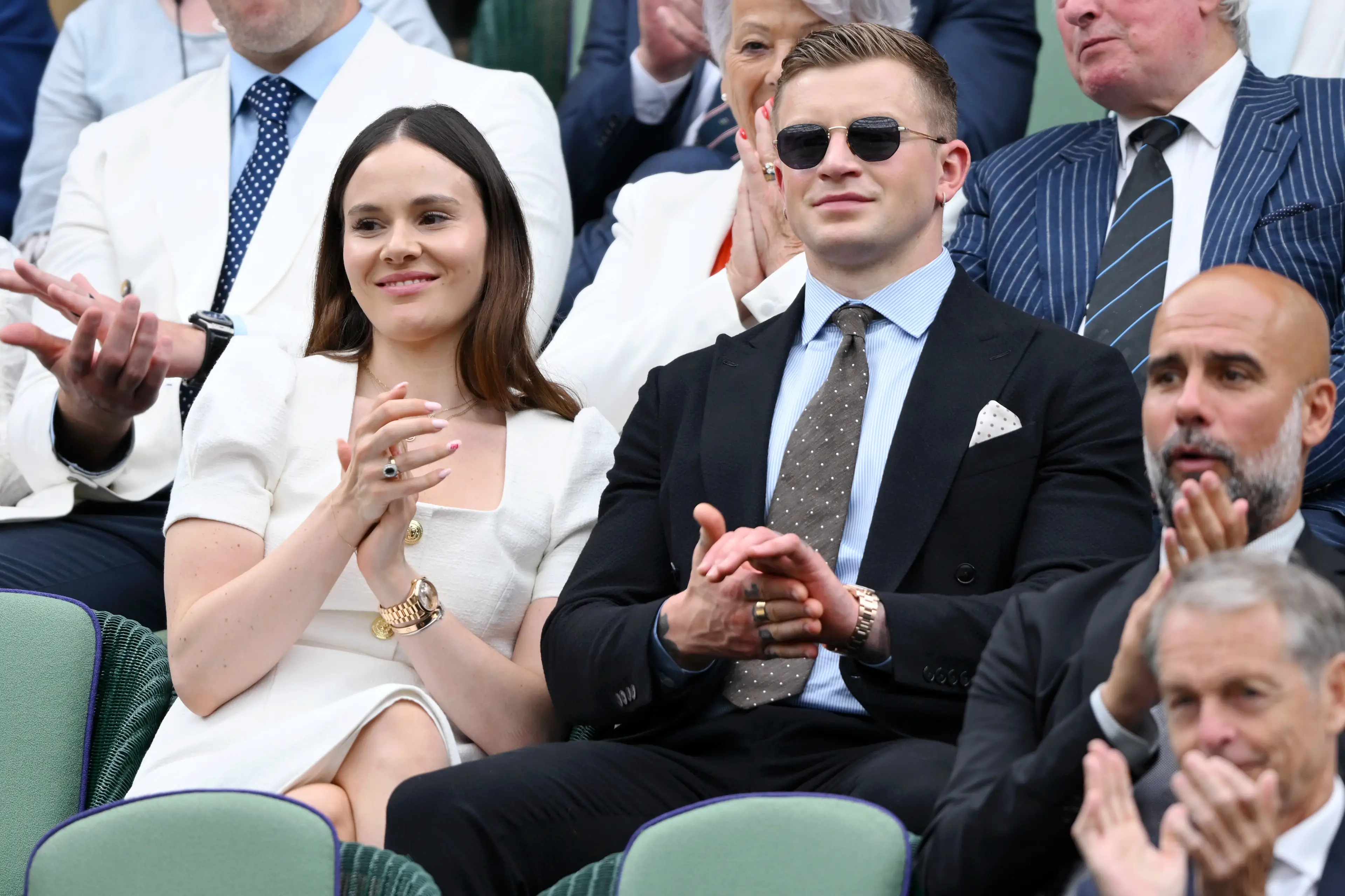 Holly Ramsay and Adam Peaty are getting married. (Karwai Tang/WireImage)