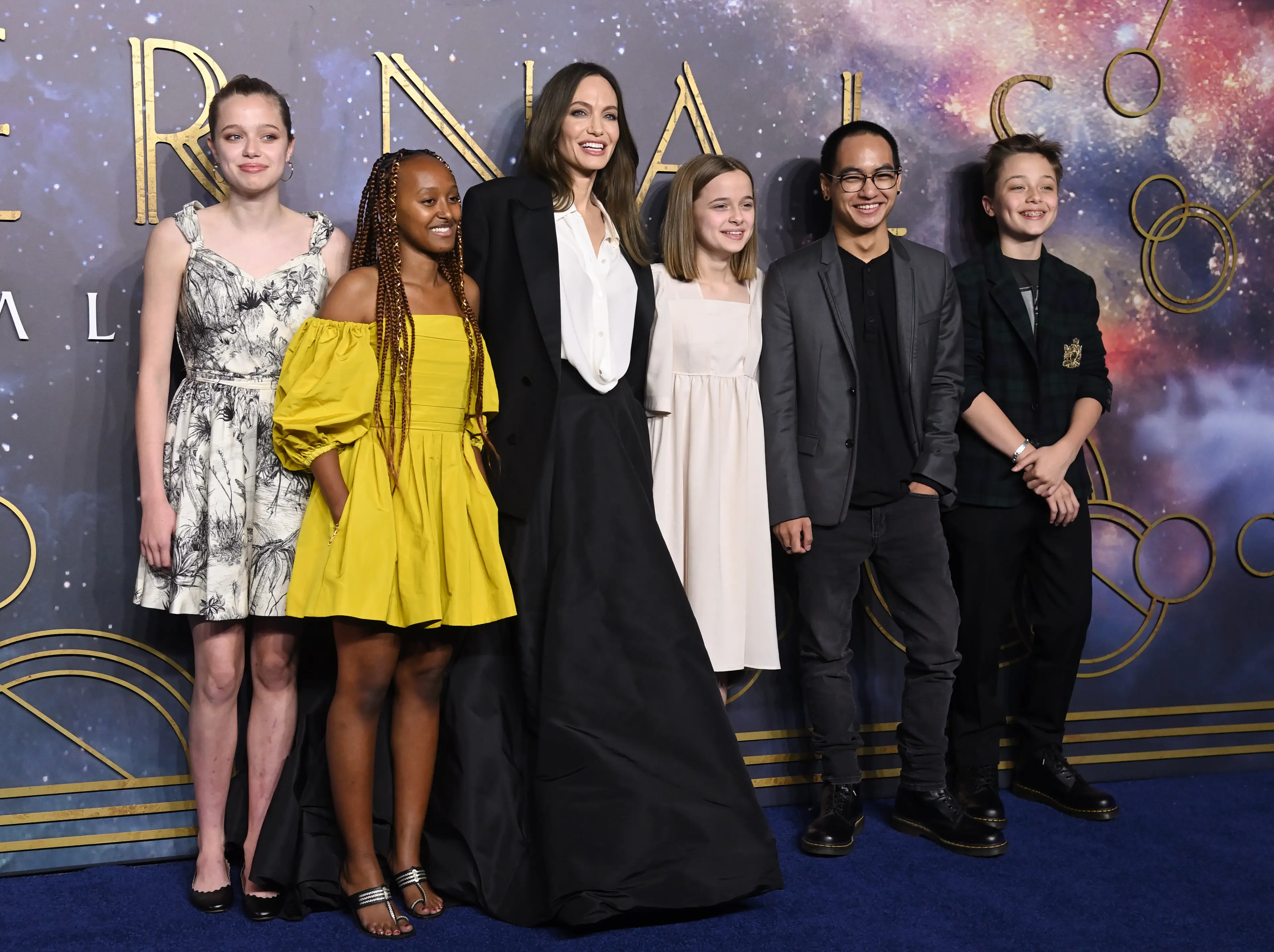 Angelina shares six children with ex Brad Pitt (Karwai Tang/WireImage)