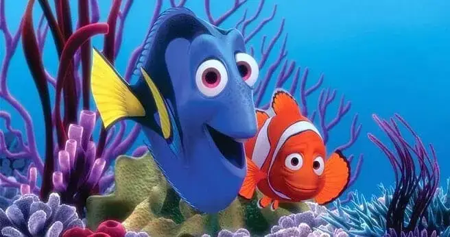 Dory and Marlin.