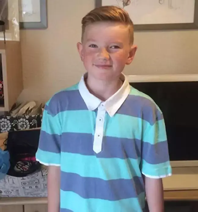 Alex Batty was just 11 when he went missing in Spain in October 2017 (GMP)