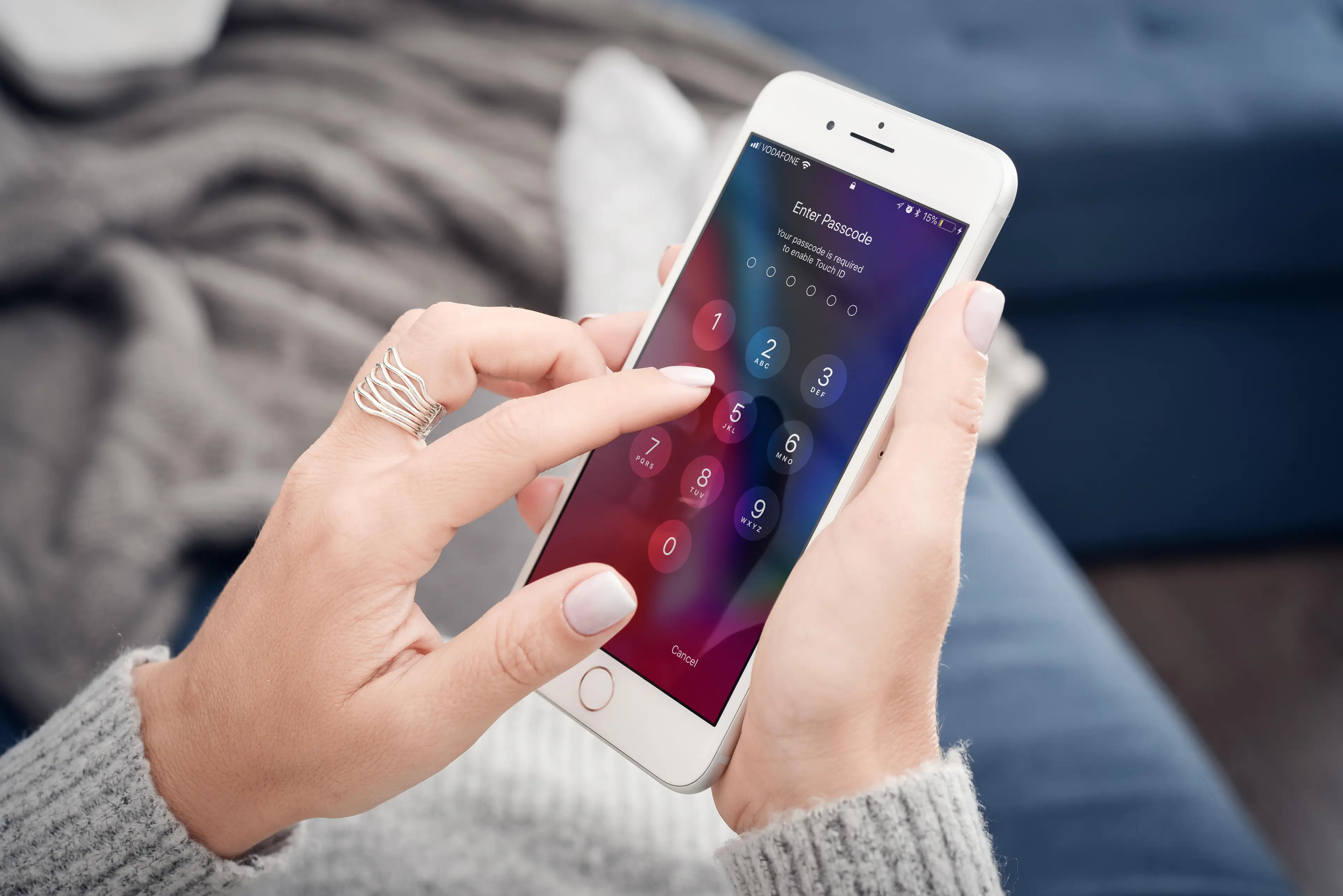 You can now customise the iPhone lock screen.