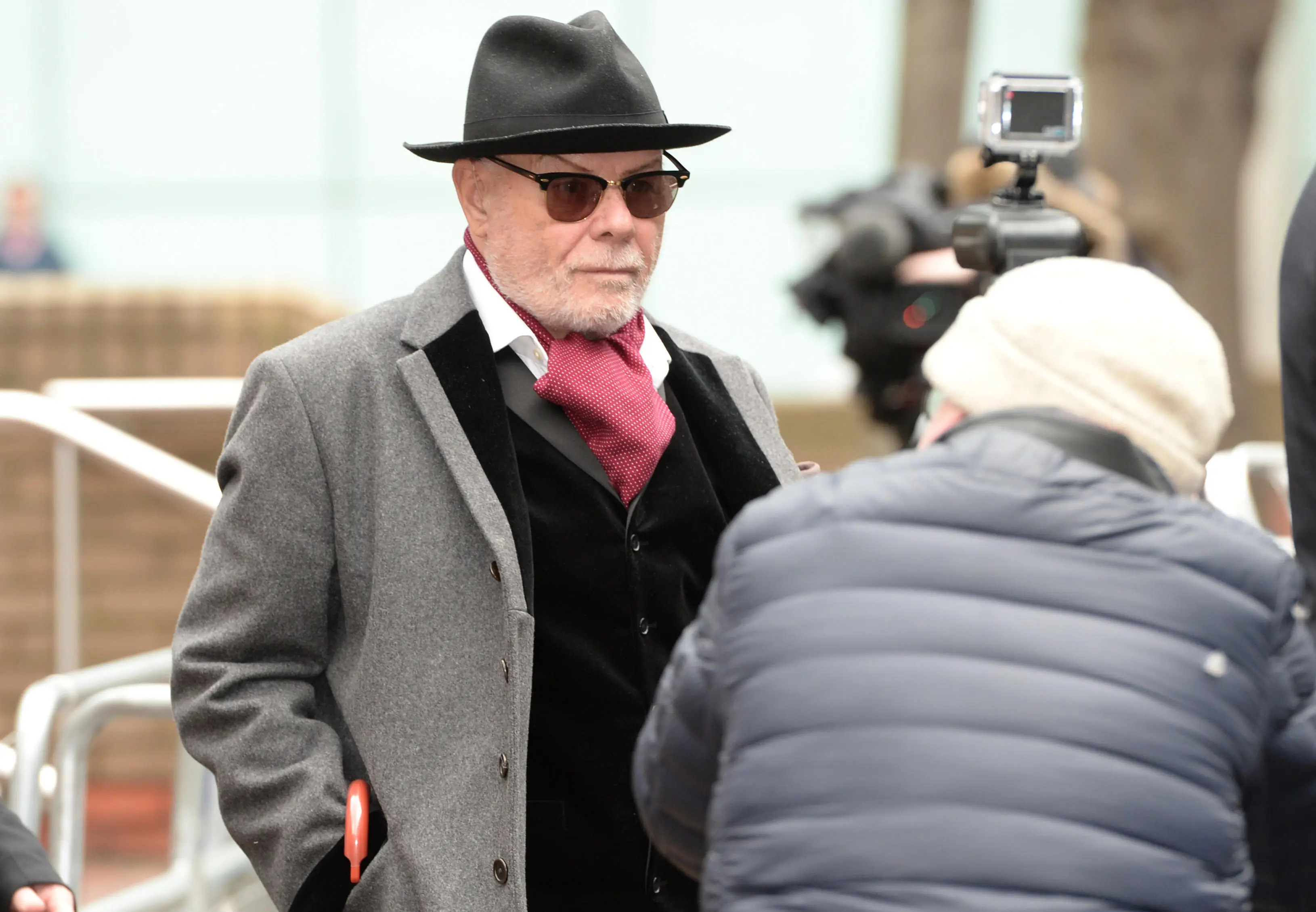 Gary Glitter was caught on camera asking how to access the Dark Web.