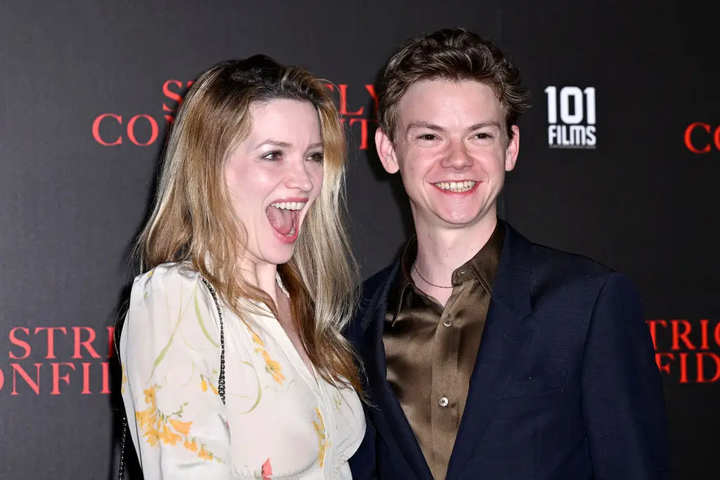Brodie-Sangster with his wife Talulah Riley in 2024, proving that not all of us suffer the impact of ageing. (Gareth Cattermole/Getty Images)