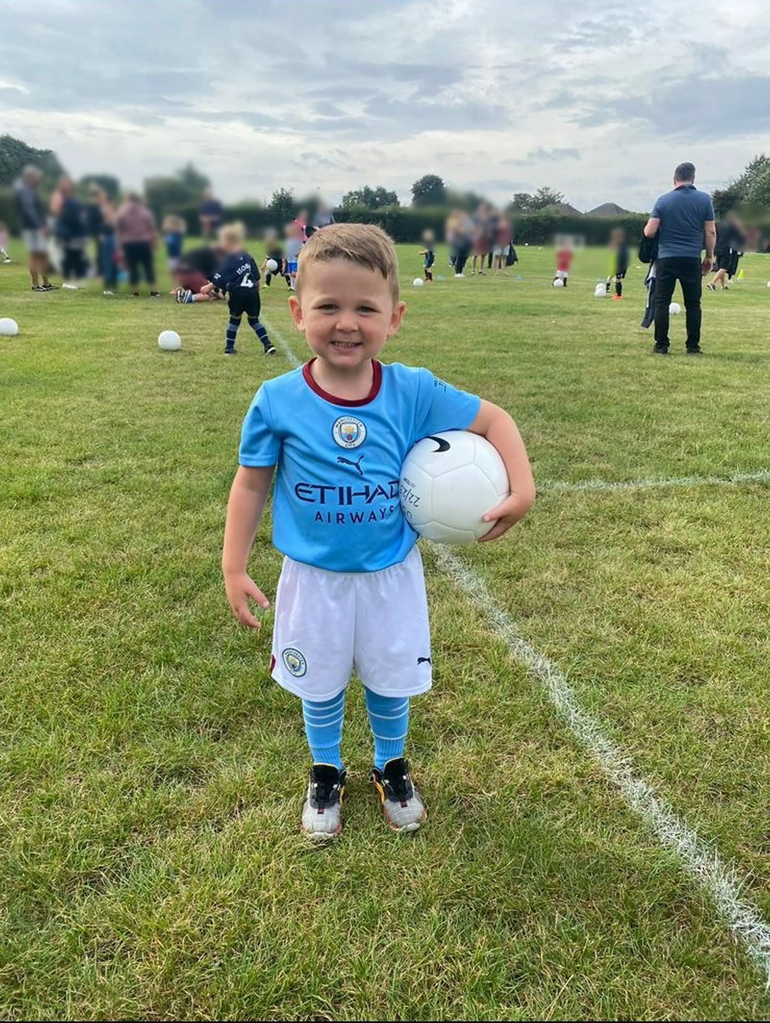 5-year-old Billy has been described as a 'cheeky lad'.