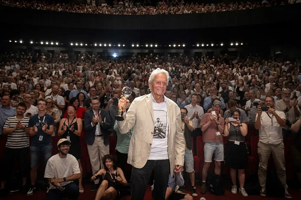 Michael Douglas is still making Hollywood films at the age of 80 (MICHAL CIZEK/AFP via Getty Images)