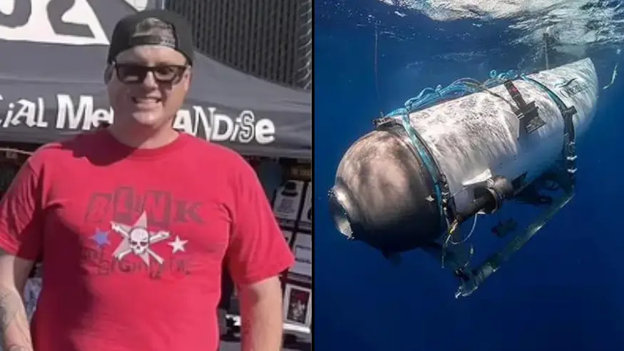 Stepson of billionaire missing on Titanic tourist sub attends Blink-182 concert as search continues