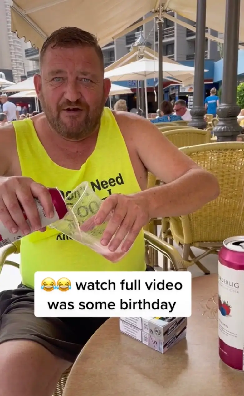 One lad racked up an impressive 16 drinks throughout the day.