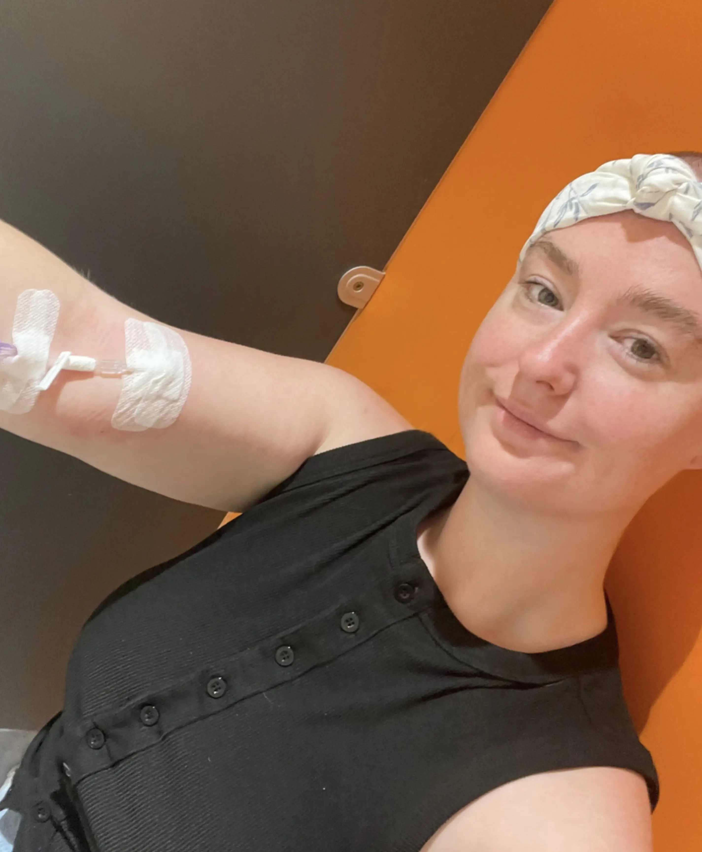 The 26-year-old is worried about the financial toll that the diagnosis will have on her (Kennedy News and Media)