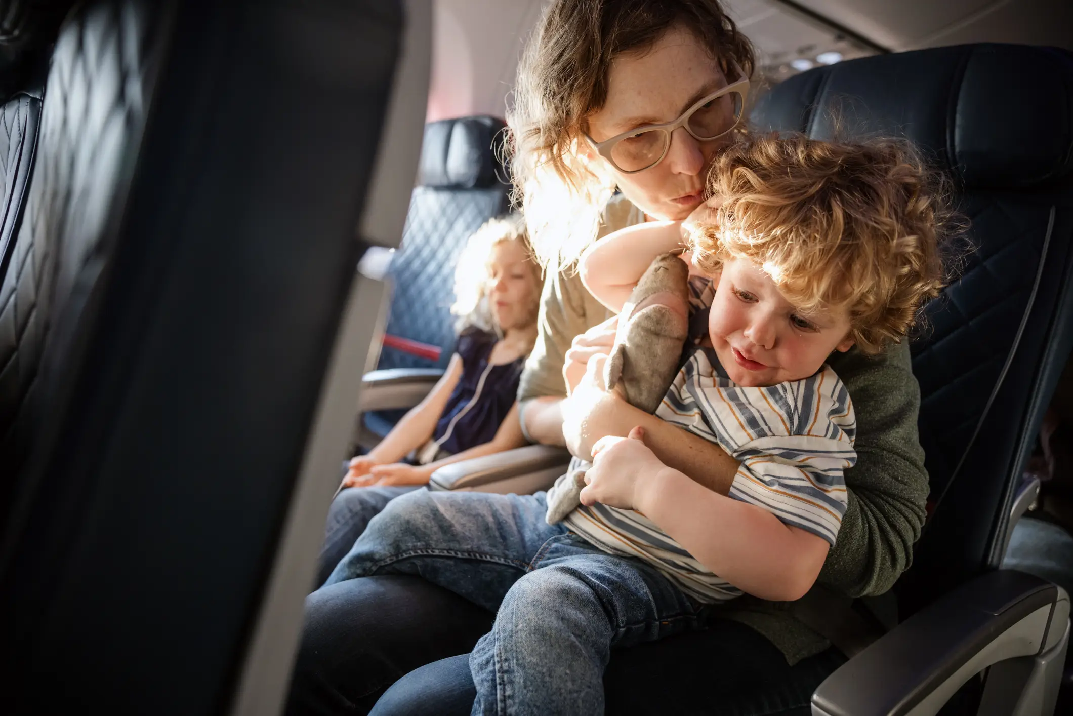 Parents say the plane add-on helps keep small children happy on long-haul flights (