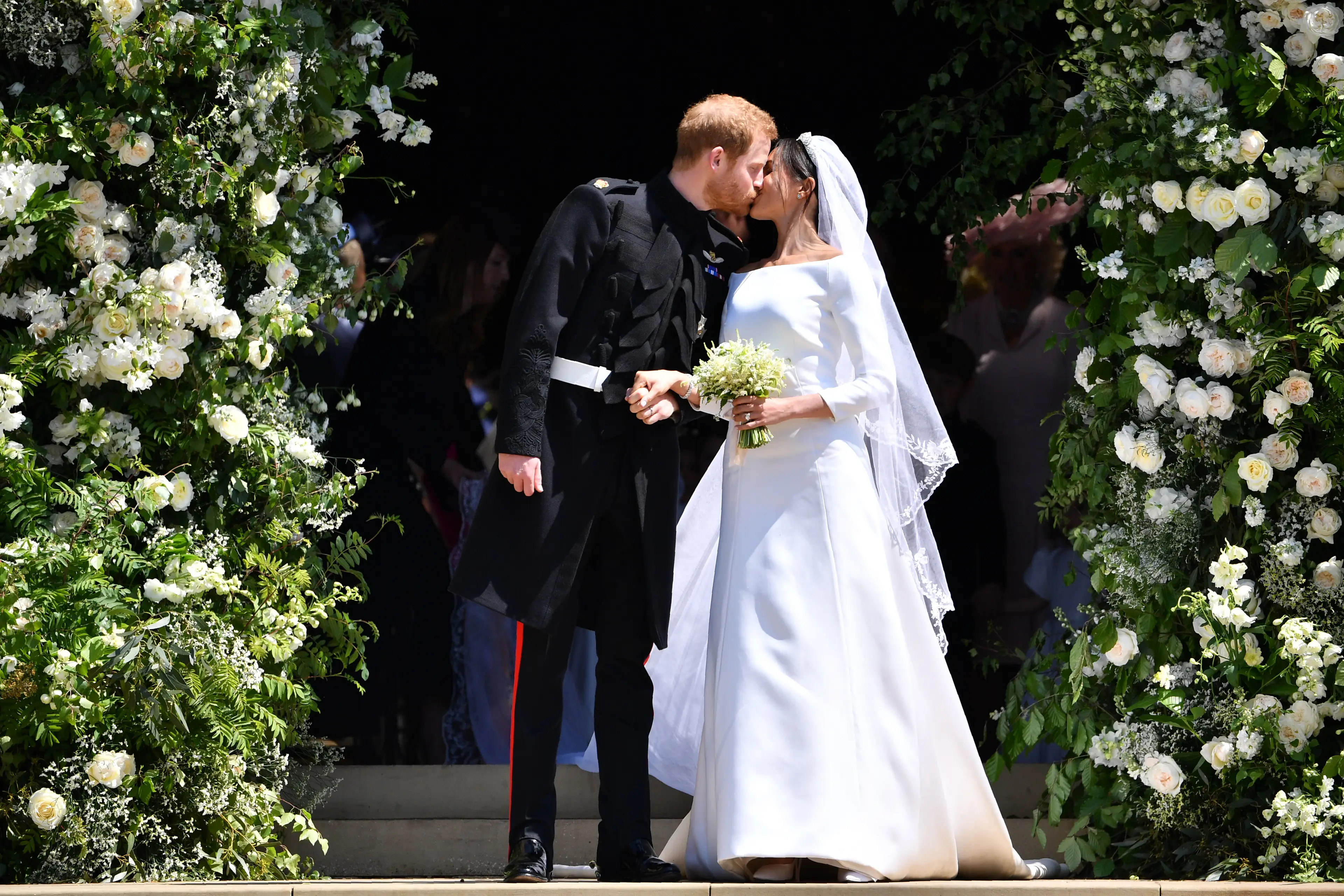 They got married on 19 May, 2018 (Ben STANSALL - WPA Pool/Getty Images)
