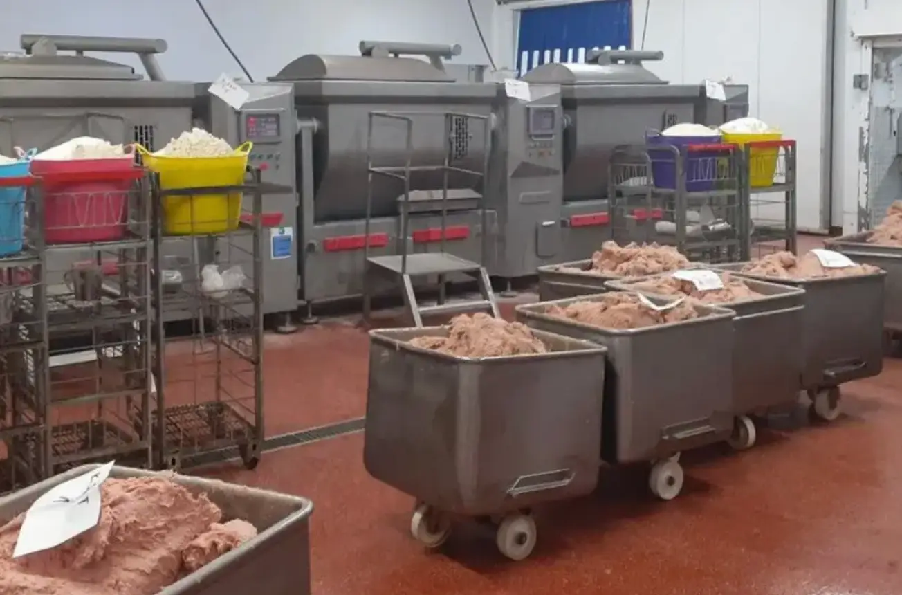 Invoices showed the company was buying 'very little lamb' and instead a 'large volume of skin, fat, goat'. (Swansea Council/BBC News)
