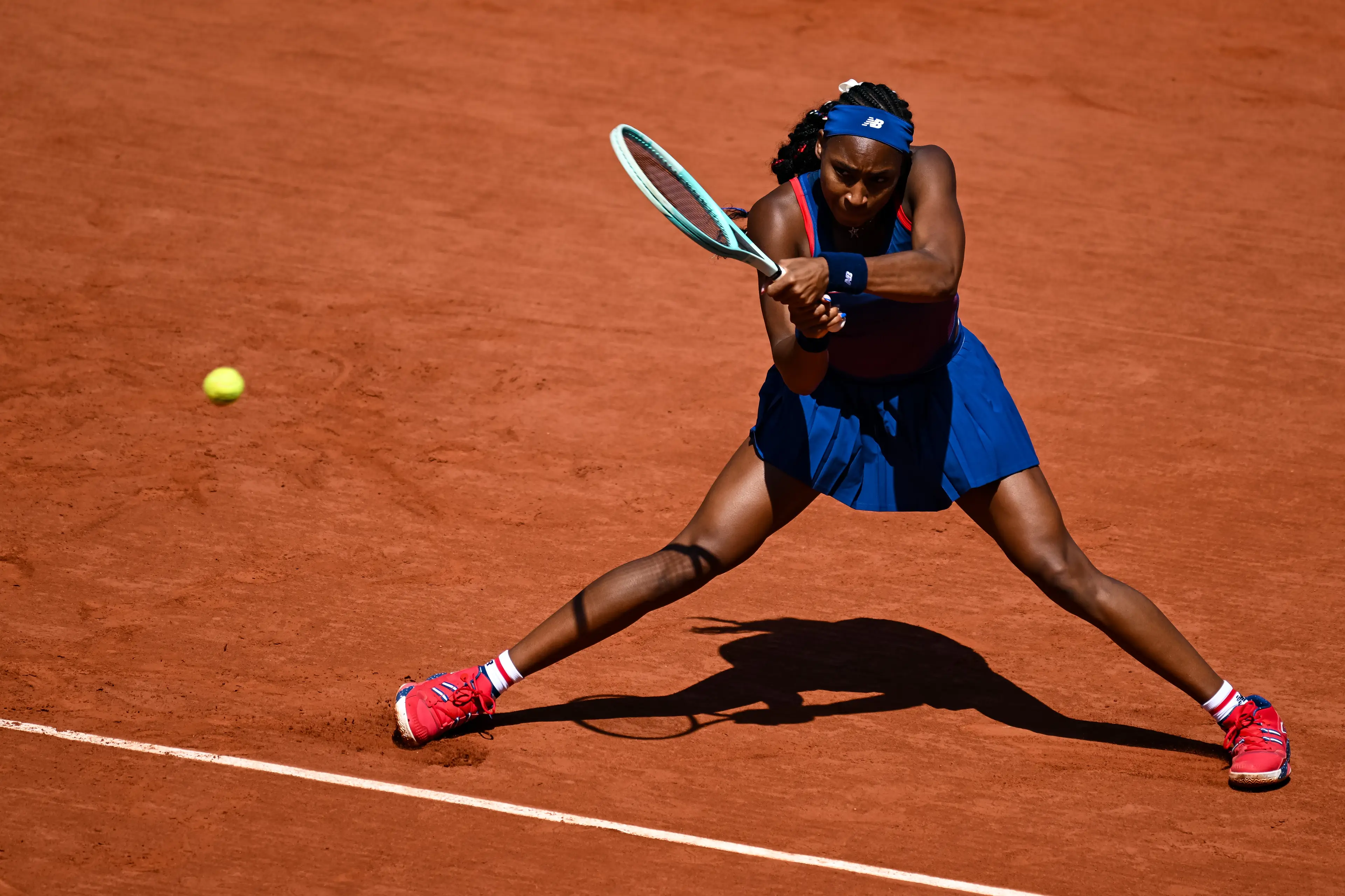 Tennis player Coco Gauff said half the people she was staying with in the Olympic Village had moved out to a hotel. (Daniel Kopatsch/Getty Images)