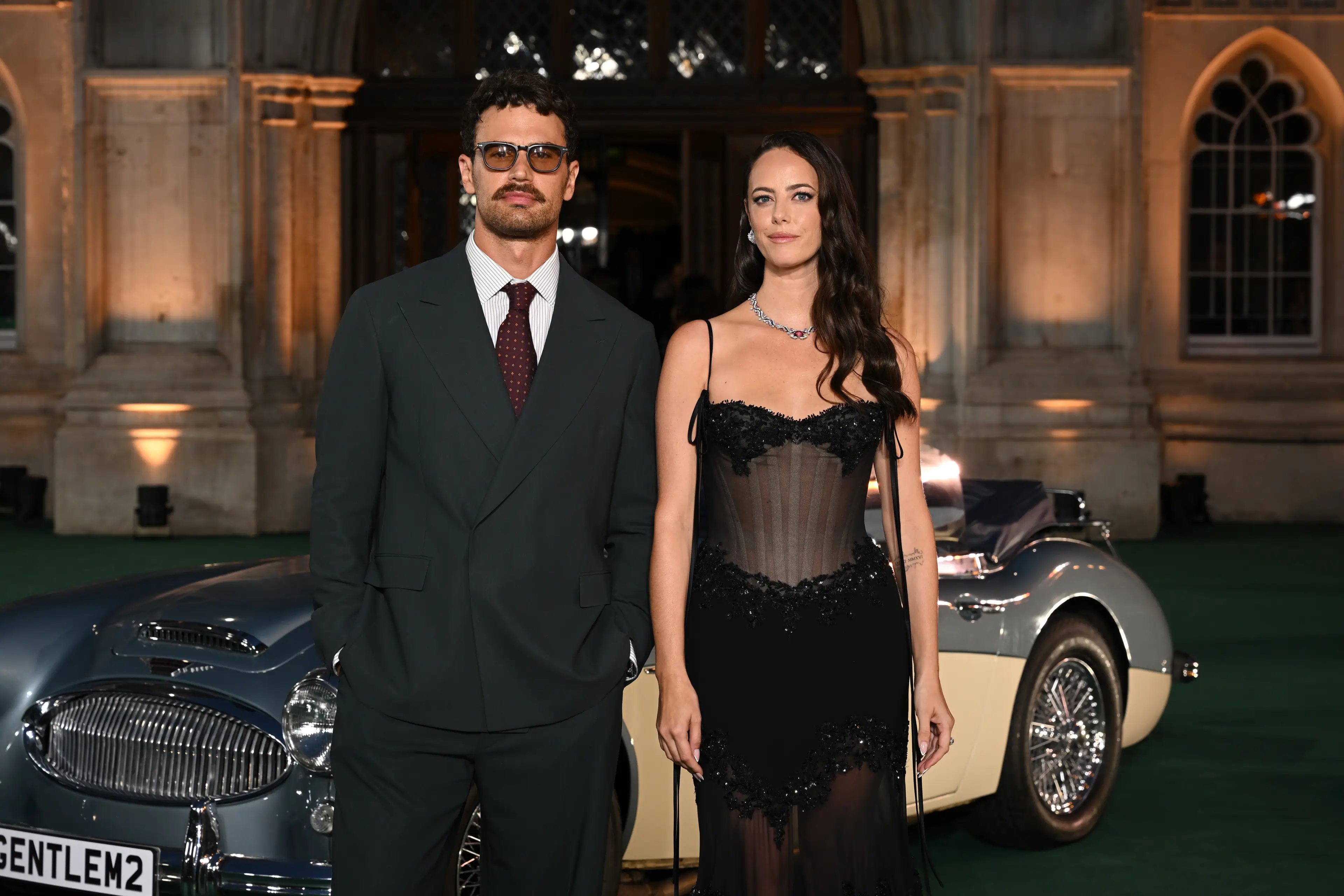 Theo James and Kaya Scodelario went to the pub together after filming (Jeff Spicer/Getty Images)