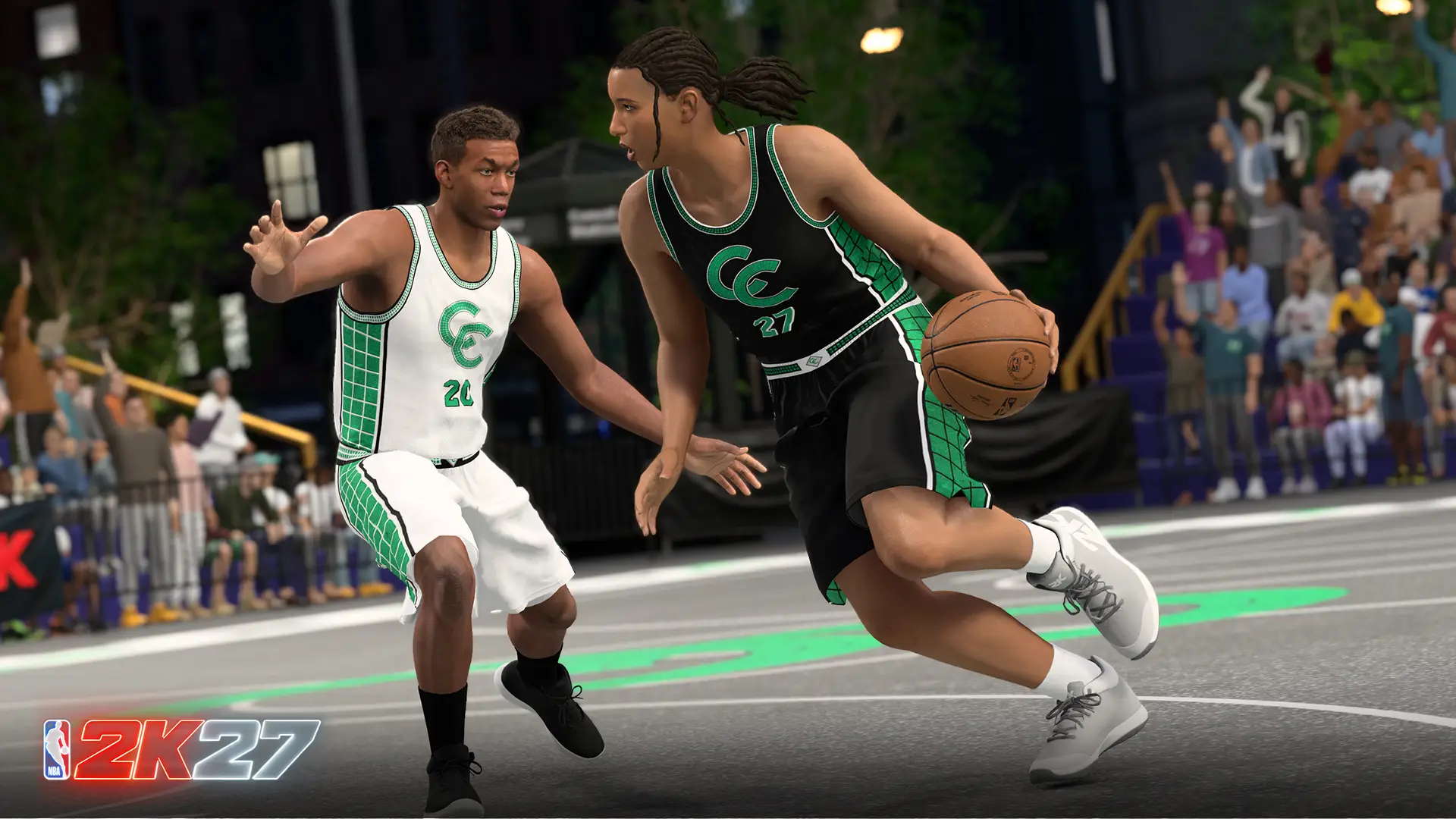 Women join the action on an equal playing field in NBA 2K27 (Supplied: NBA 2K)