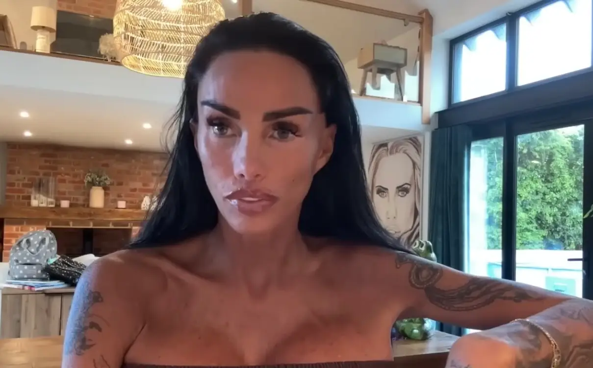 Price, 47, opened up about what has been 'going through her mind' since Andrews vanished (YouTube/Katie Price)