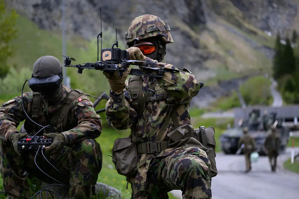 The Swiss Federal Government has unveiled a new security strategy (HAROLD CUNNINGHAM/AFP via Getty Images)