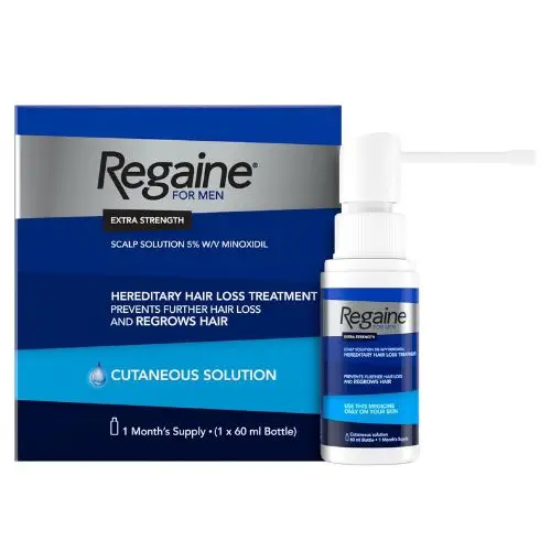 Regaine for Men 5% Minoxidil Extra Strength Scalp Solution, Amazon
