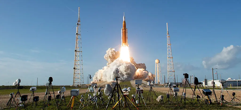 The launch is one of the most dangerous parts of space travel and Artemis II has managed that capably (Aubrey Gemignani/NASA/Getty Images)