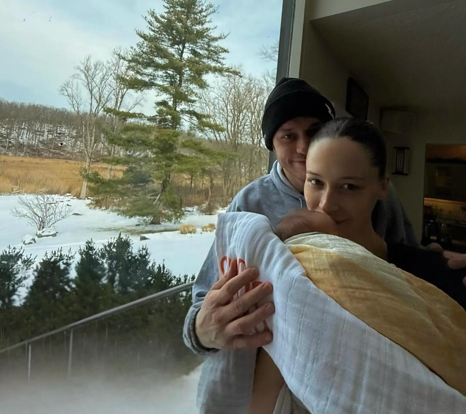 The couple welcomed their first child together this month (Instagram/@elsie)