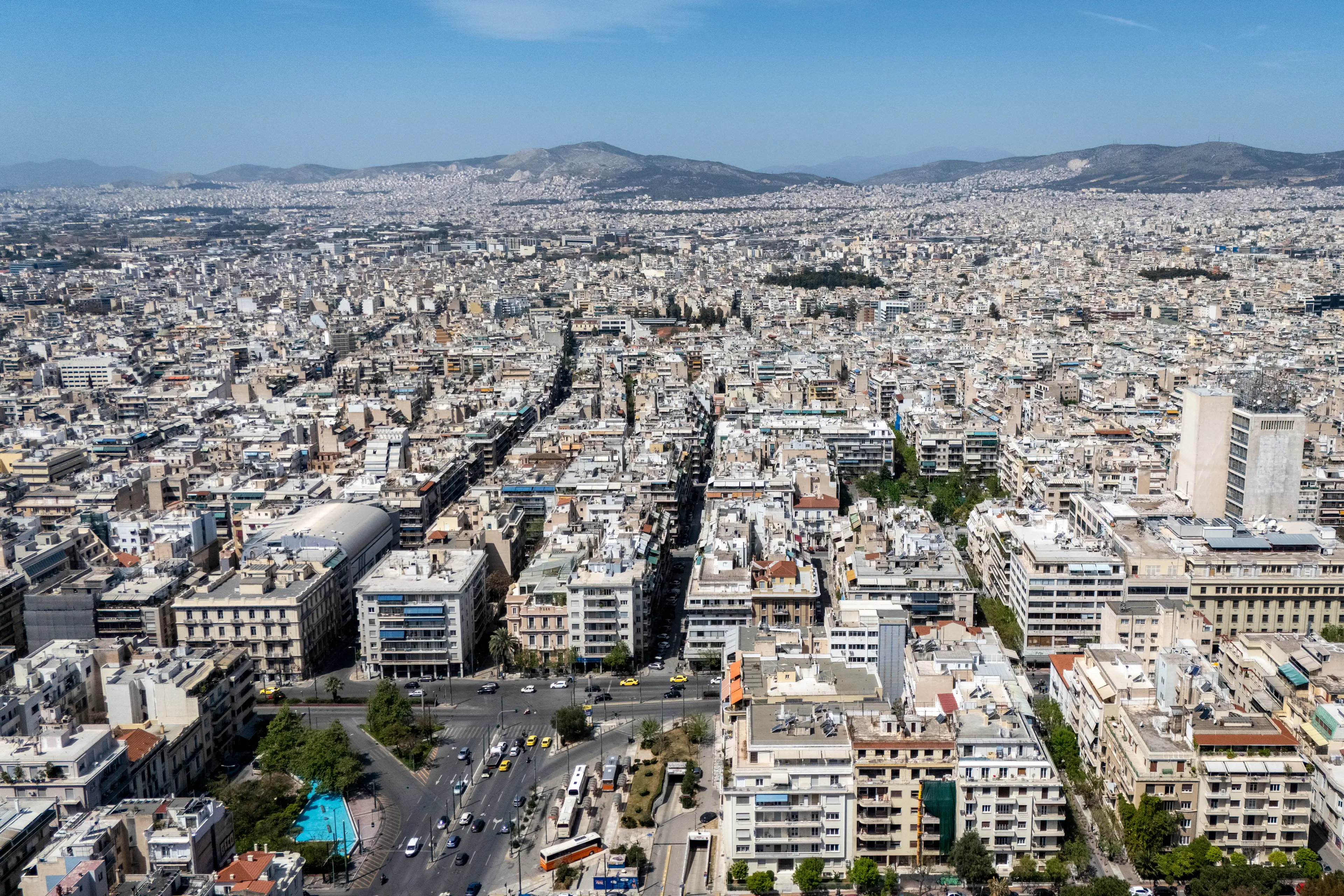 Police said incidents like this happening in Athenes are ‘rare’ (ARIS MESSINIS/AFP via Getty Images)