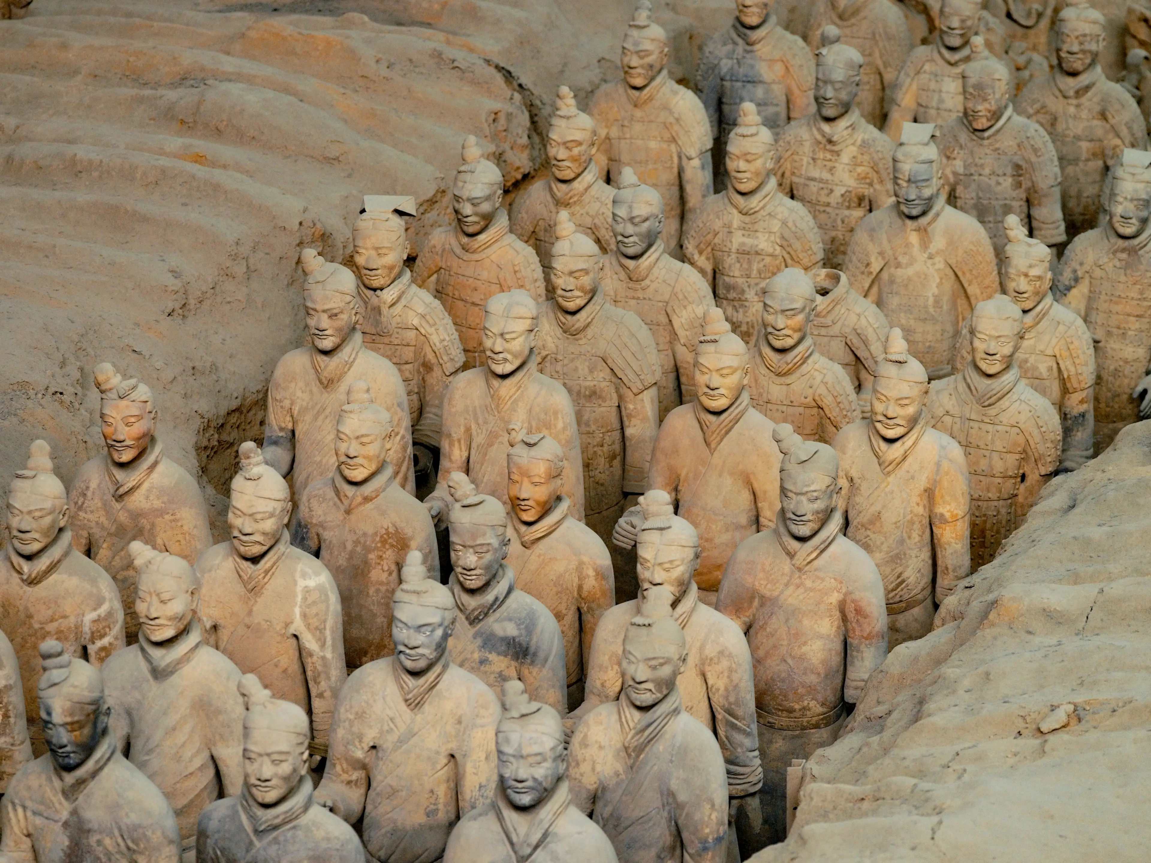 The terracotta sculptures depict the armies of Qin Shi Huang (Getty Stock)