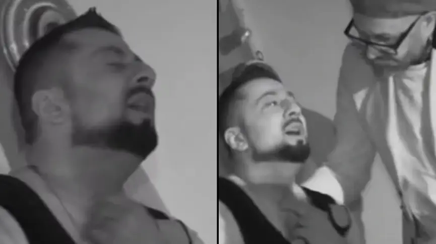 Terrifying Moment Ghost Hunter Is Throttled By Aggressive Spirit Living Attic