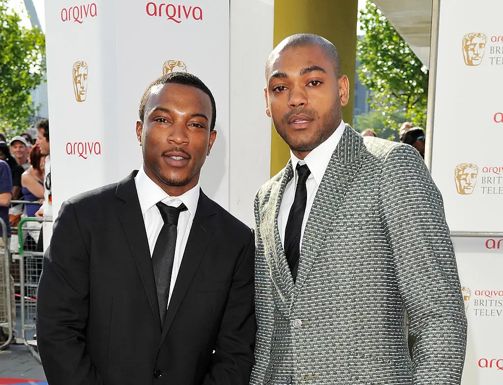 Top Boy co-stars Ashley Walters and Kane Robinson (Dave M. Benett/Getty Images)