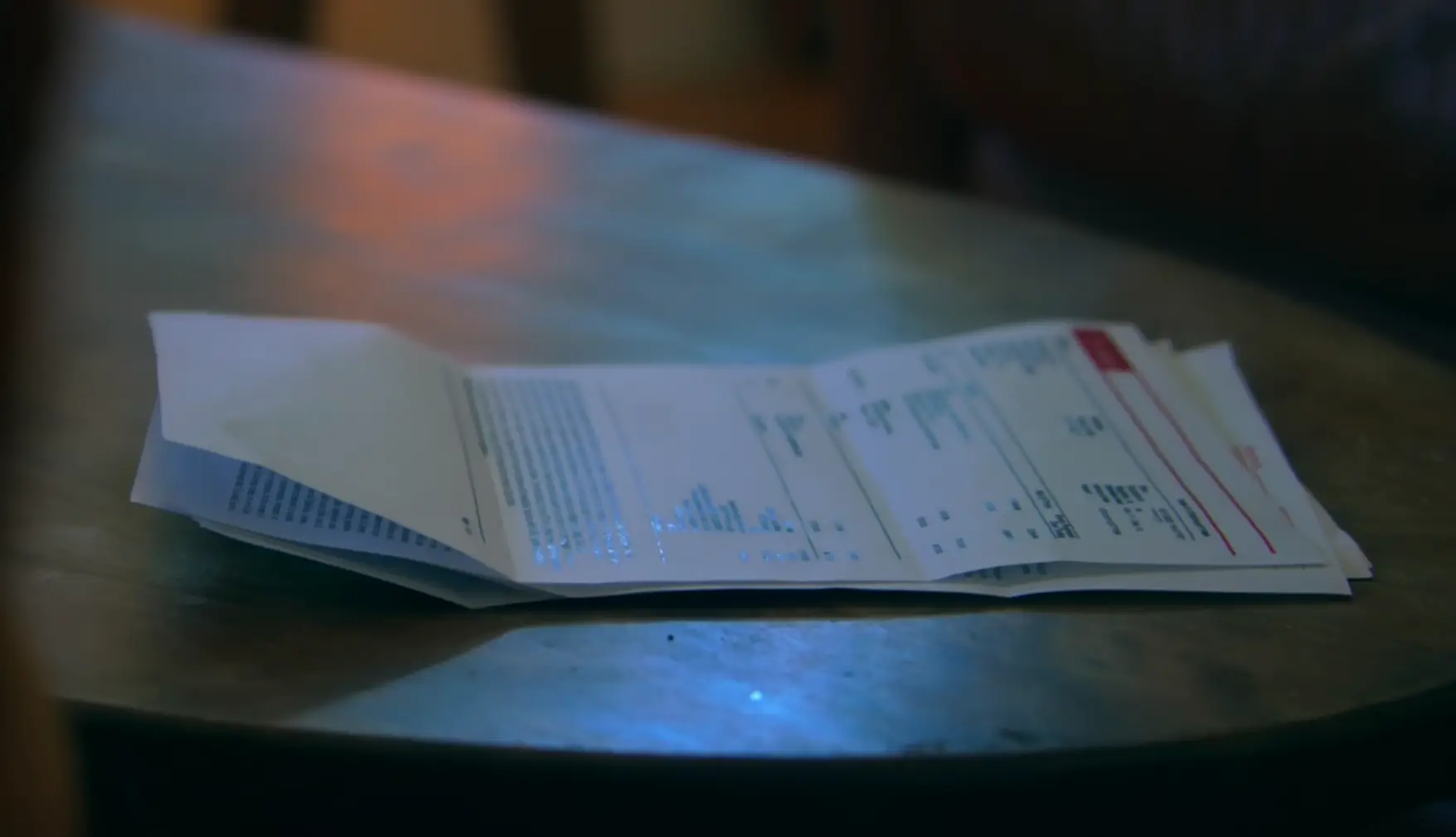 The detective spotted the number on a receipt (Netflix)