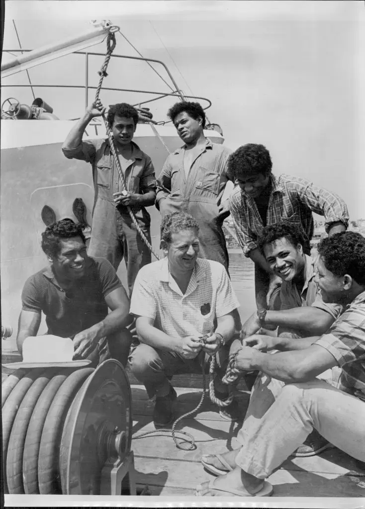 Peter Warner rescued the boys from the island (Golding/Fairfax Media via Getty Images)