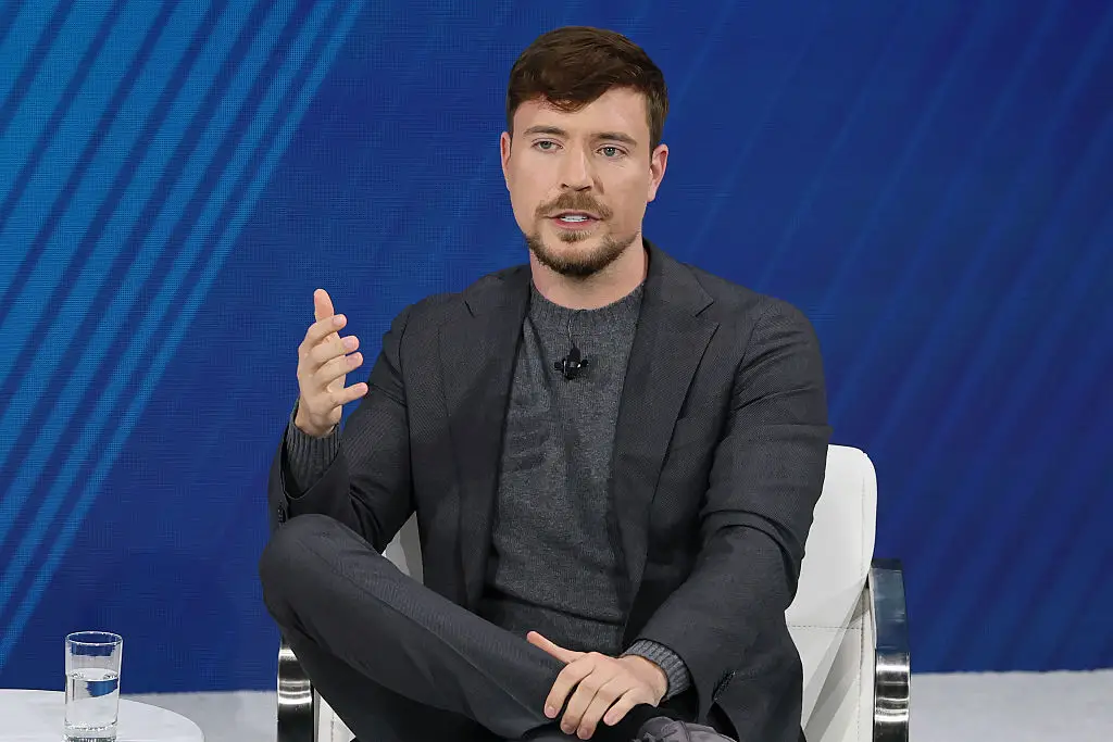 MrBeast recently spoke about his net worth (Michael M. Santiago/Getty Images)