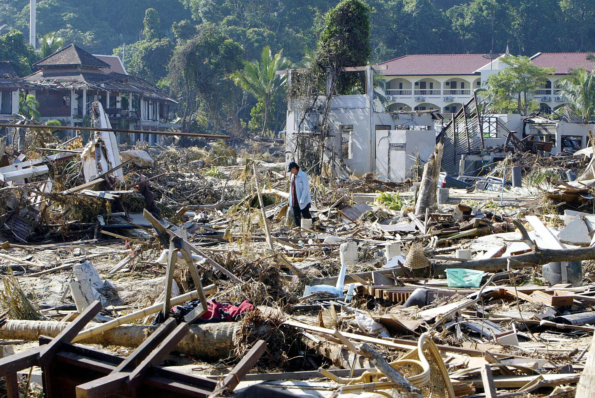 Andrew later returned to Thailand (SAEED KHAN/AFP via Getty Images)