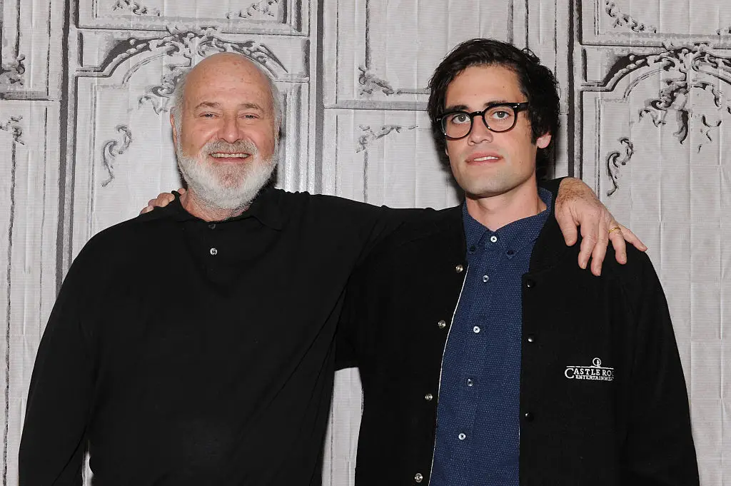 Rob with son Nick in 2016 (Rommel Demano/Getty Images)