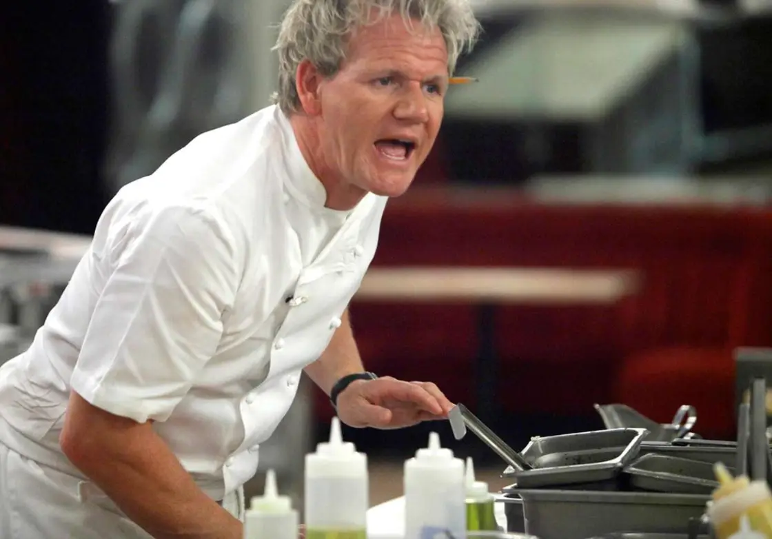 Gordon Ramsay is having a 'nightmare'. (Fox)