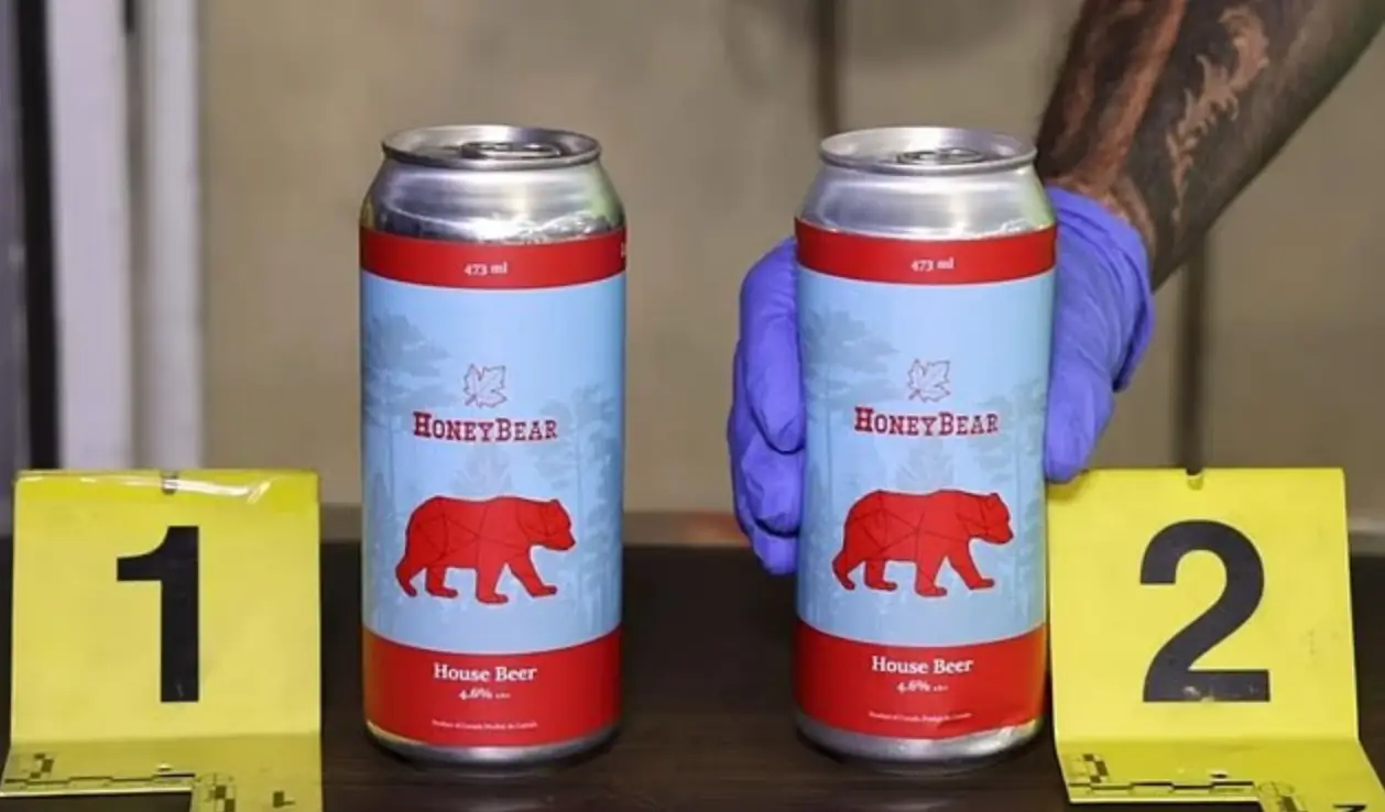 He'd been given a case of 'Honey Bear' beer by his boss Himatjit 'Jimmy' Kahlon (New Zealand Police)