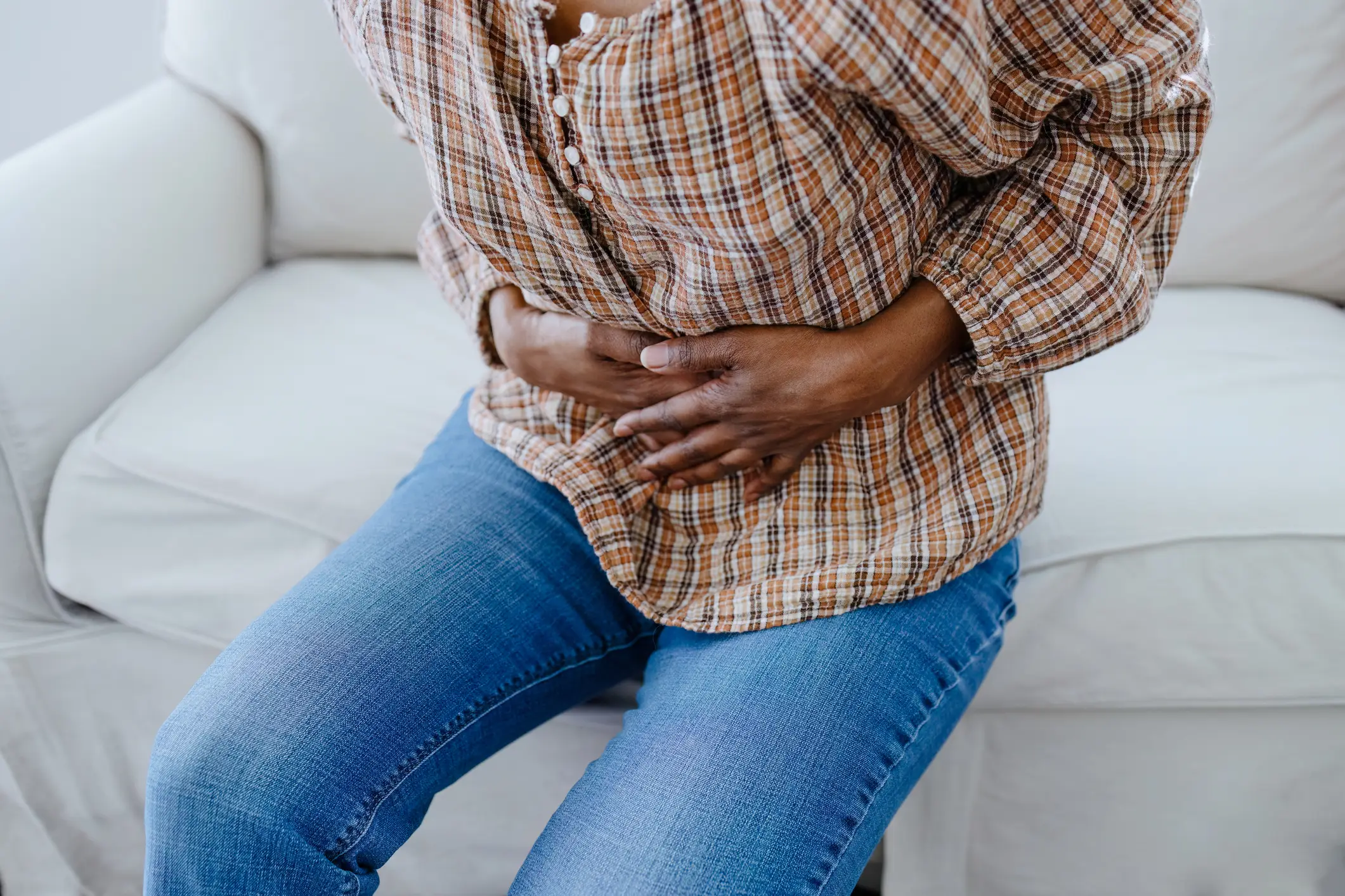 Ellie had pain in her stomach (Getty Stock Images)