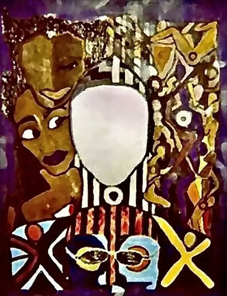 She had also been carrying this painting with her (PA)