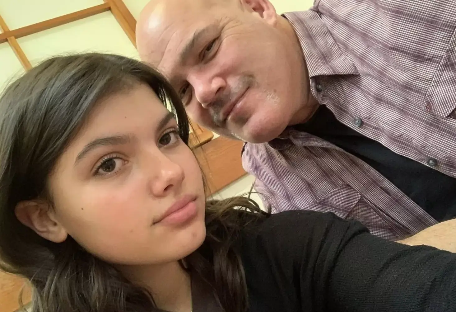 Piper James pictured with her father Todd (Facebook/Todd James)