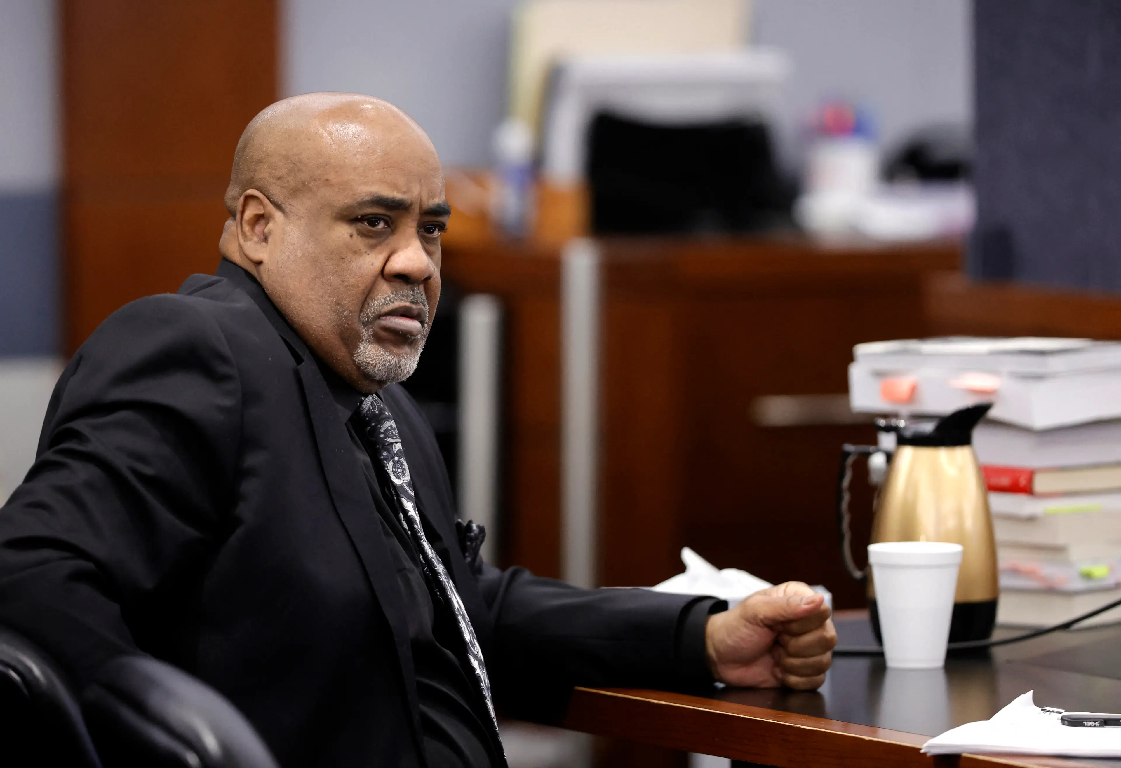 Duane ‘Keffe D’ Davis has been found guilty (STEVE MARCUS / POOL / AFP via Getty Images)