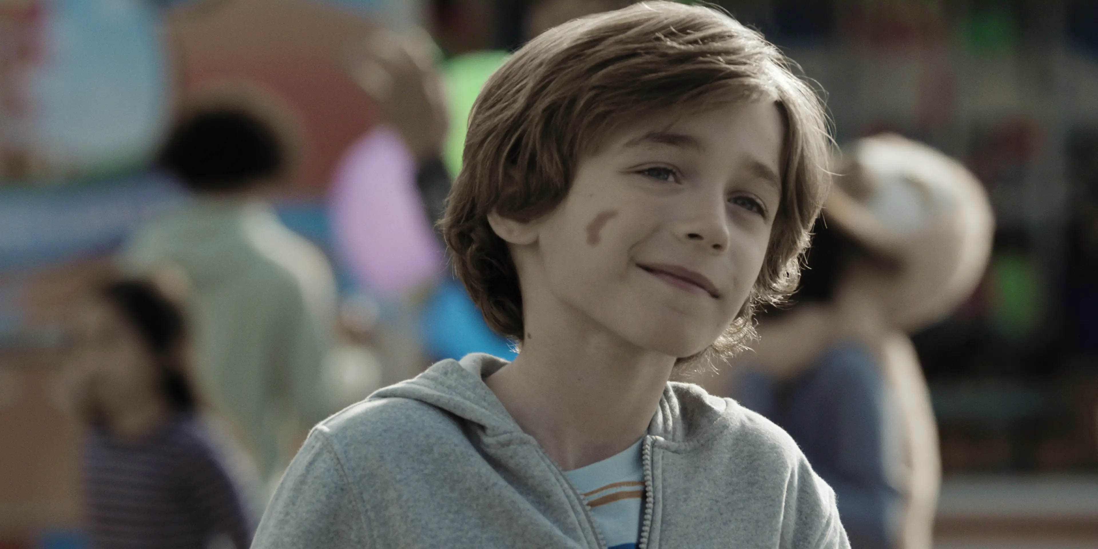 The series suggests that 'Theo', aka Matthew, just accepts being made to live a new life without kicking up a fuss (Netflix)