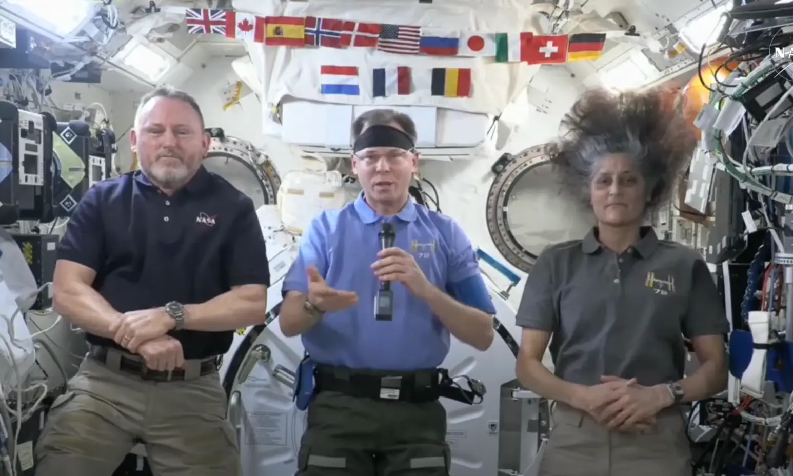 The astronauts have commented on Elon Musk's claims of rescuing them (YouTube/NASA)