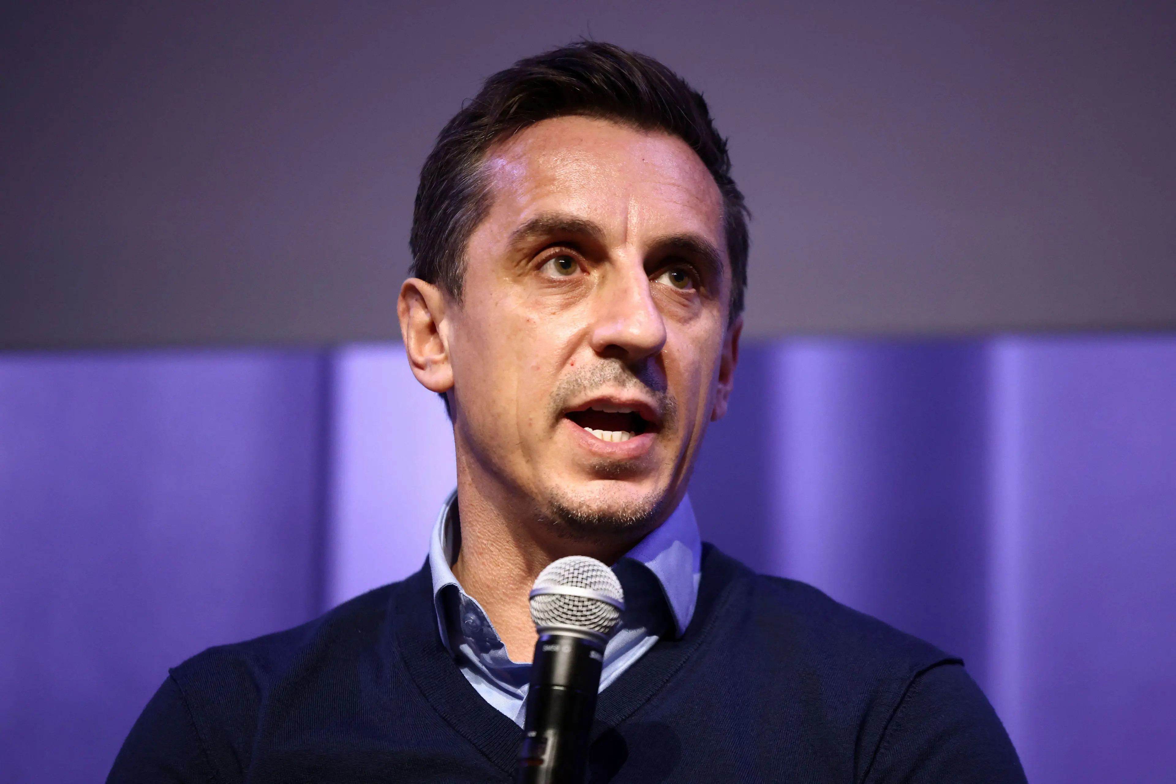 Gary Neville earlier this year.